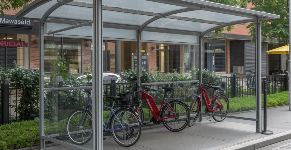 abri vélo sécurisé